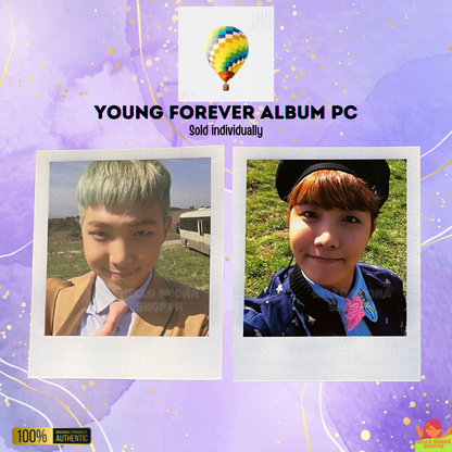 BTS Young Forever Album Photocards