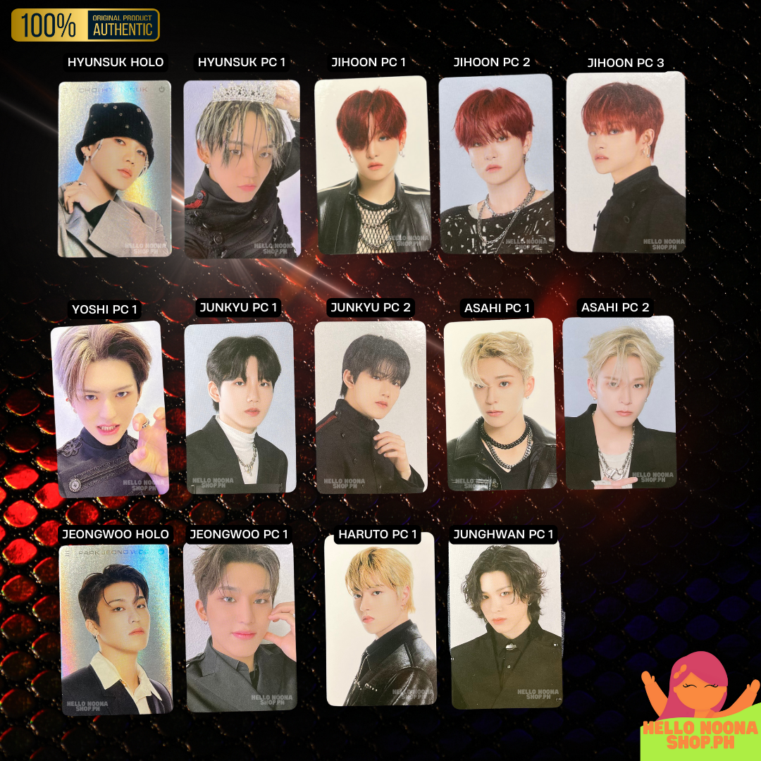 TREASURE Reboot Album Trading Cards