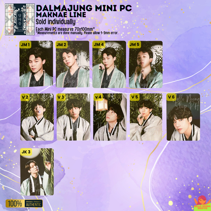 BTS Dalmajung 2022 Mini Photocards