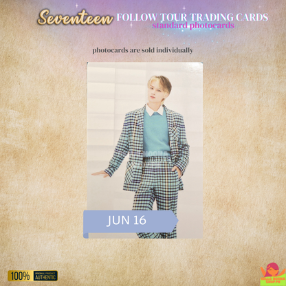 SEVENTEEN Follow Tour Trading Cards