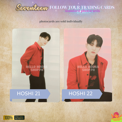 SEVENTEEN Follow Tour Trading Cards