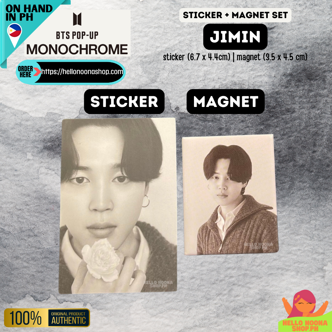 BTS MNCR Magnet + Sticker Member Set