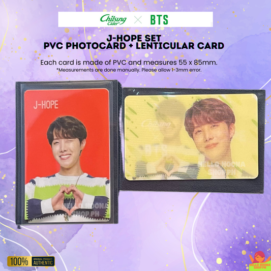 BTS J-Hope Chilsung Cider PC Set