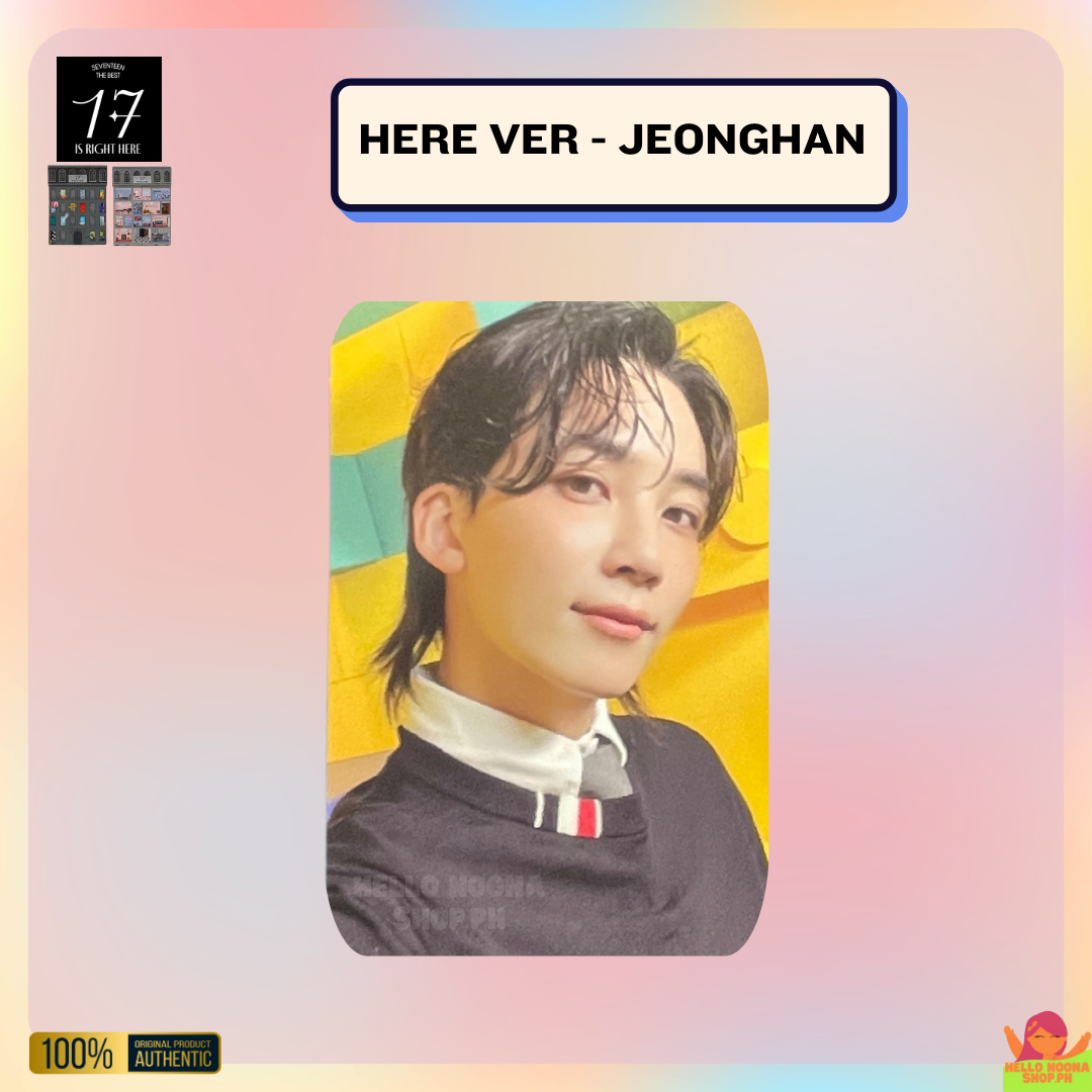 SEVENTEEN 17 Is Right Here Hear and Here Photocards