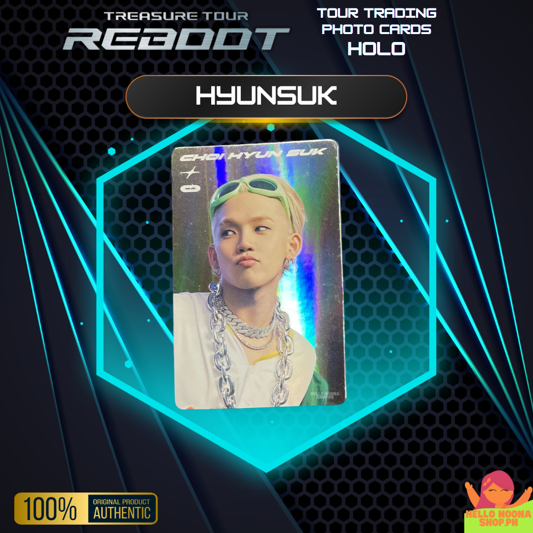 TREASURE Reboot Tour HOLO Trading Cards