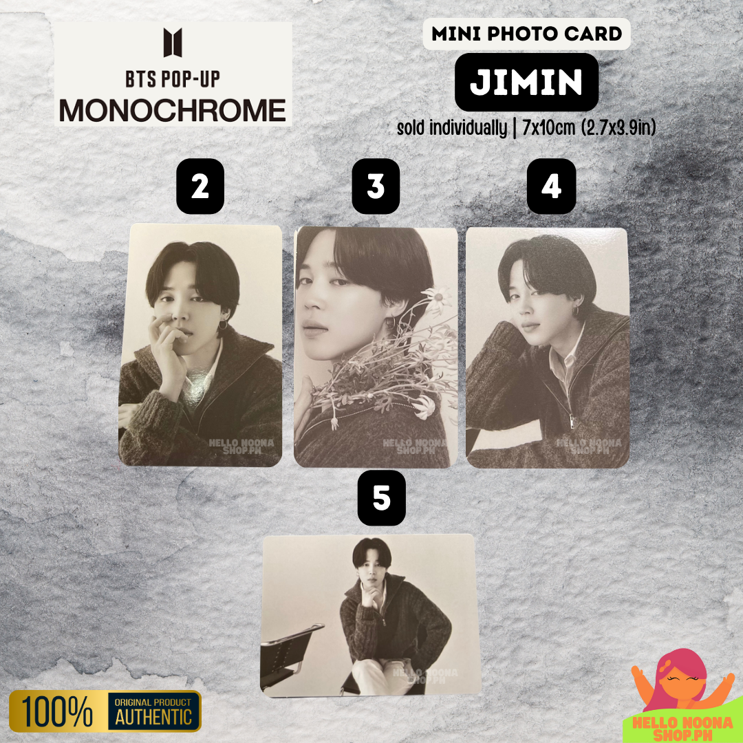 BTS MNCR Mini Photocards