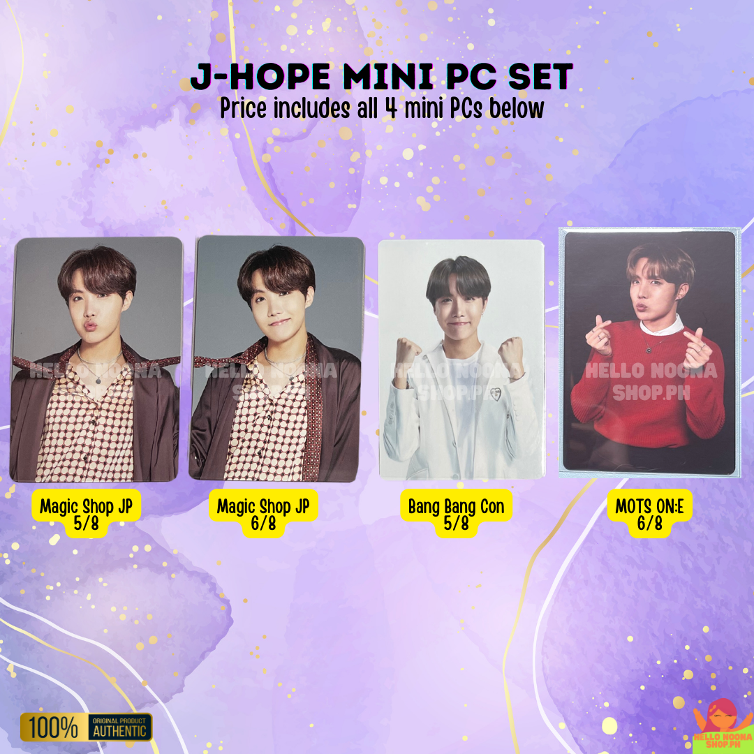 BTS J-Hope Mini PC Set