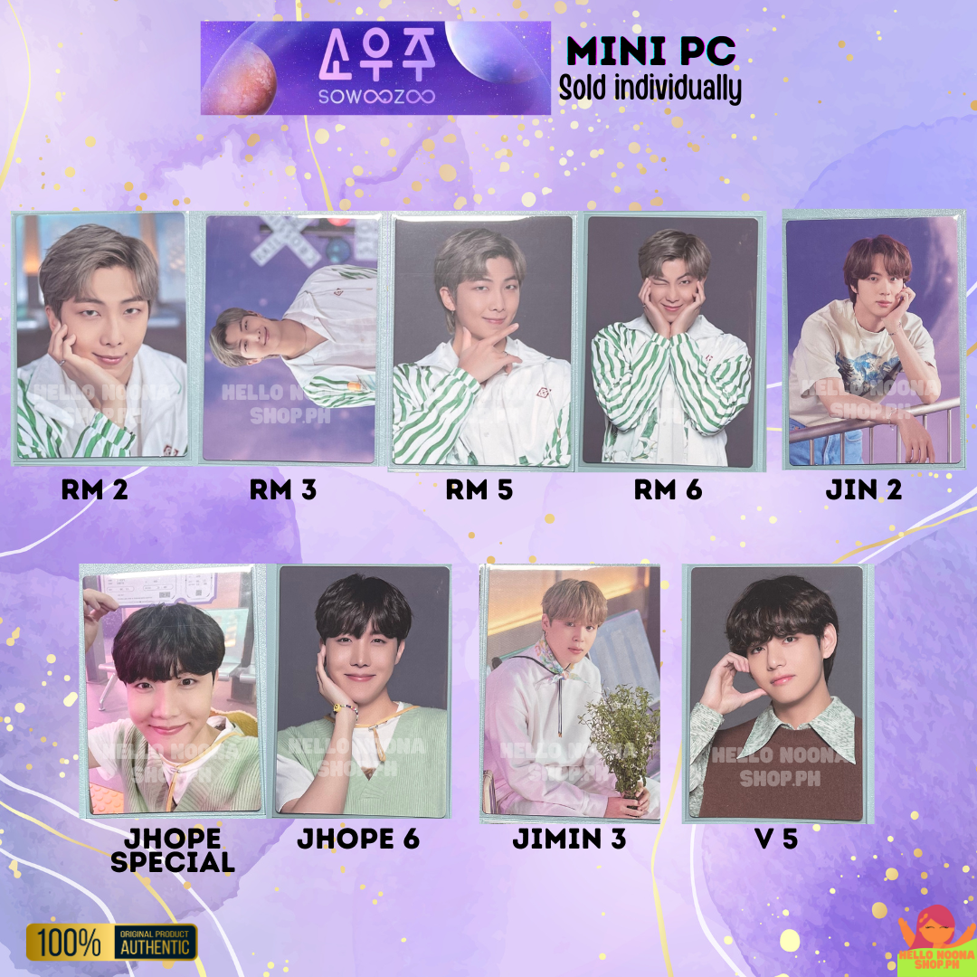 BTS Sowoozoo 2021 Mini Photocards