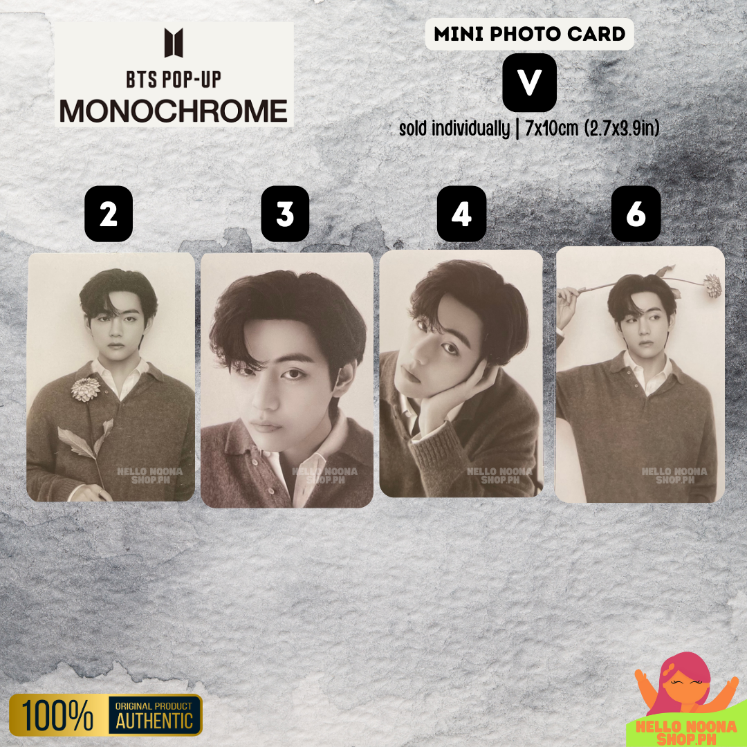 BTS MNCR Mini Photocards