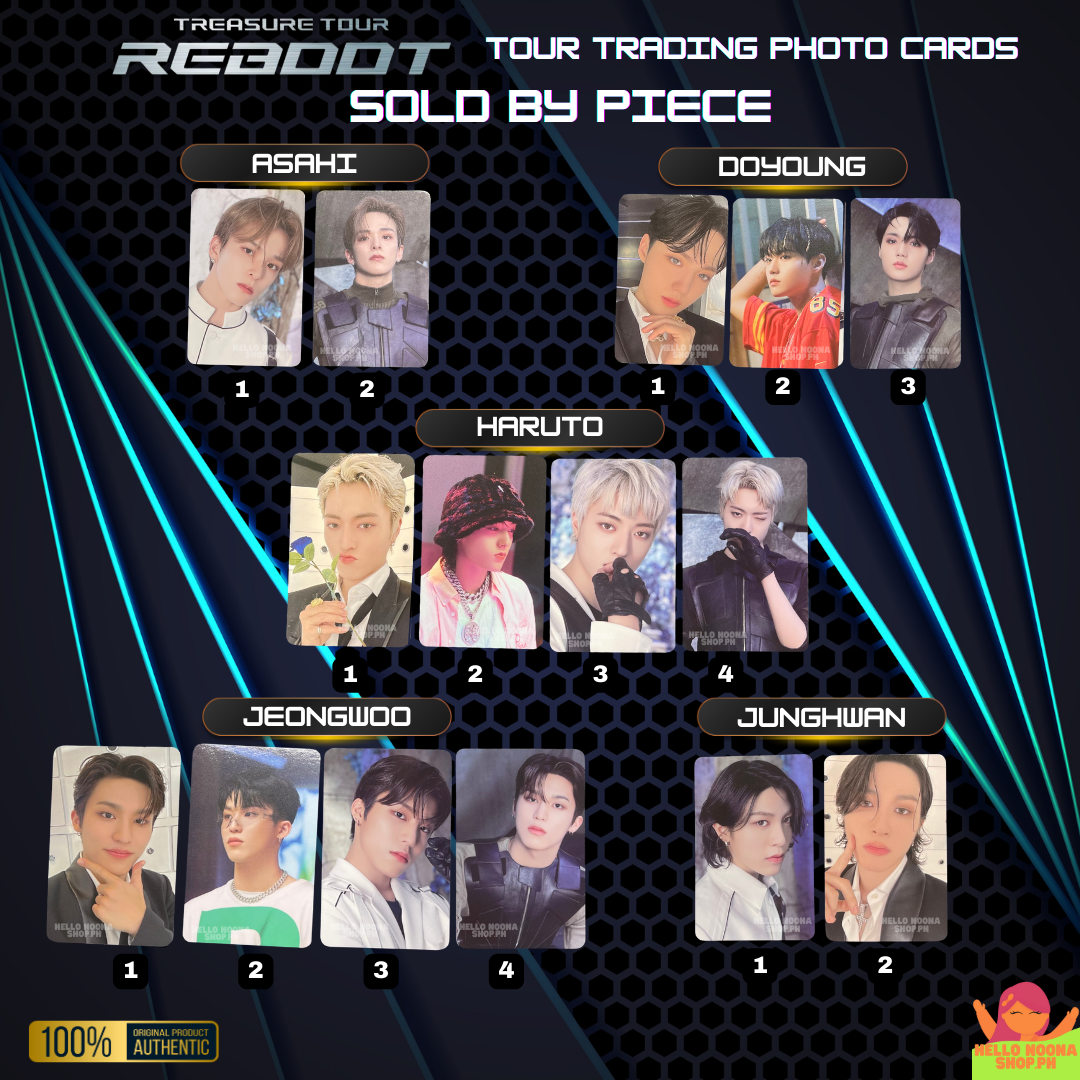 TREASURE Reboot Tour Trading Photo Cards