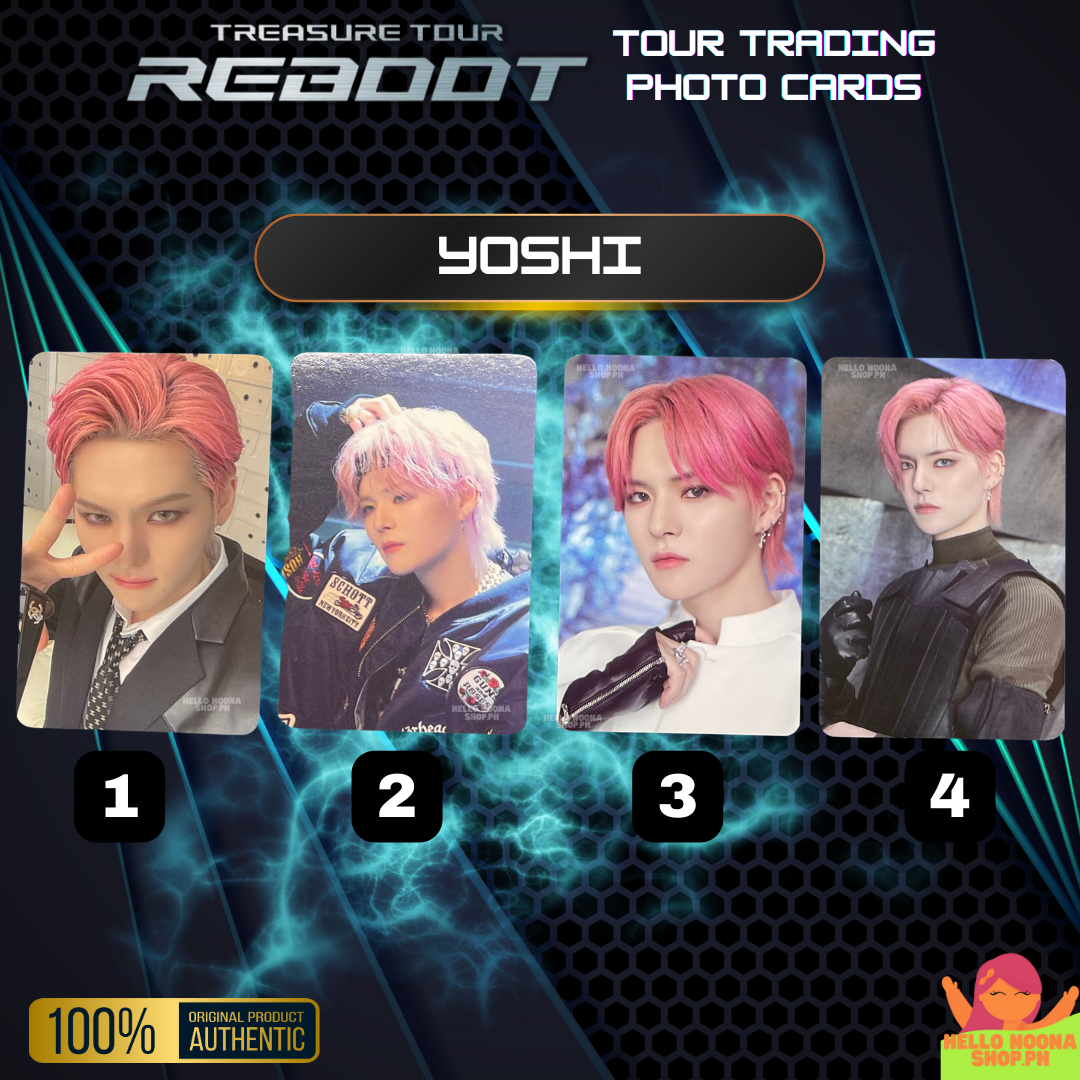 TREASURE Reboot Tour Trading Photo Cards